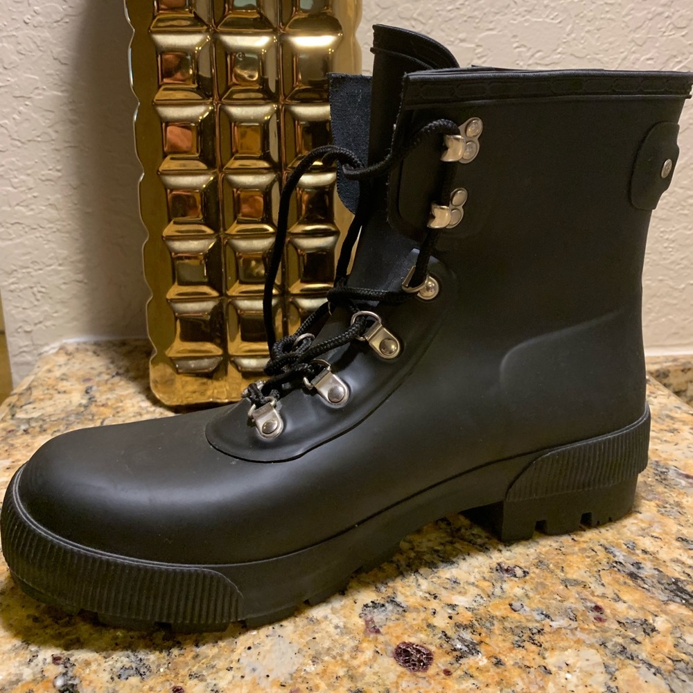 Hunter men commando boots
